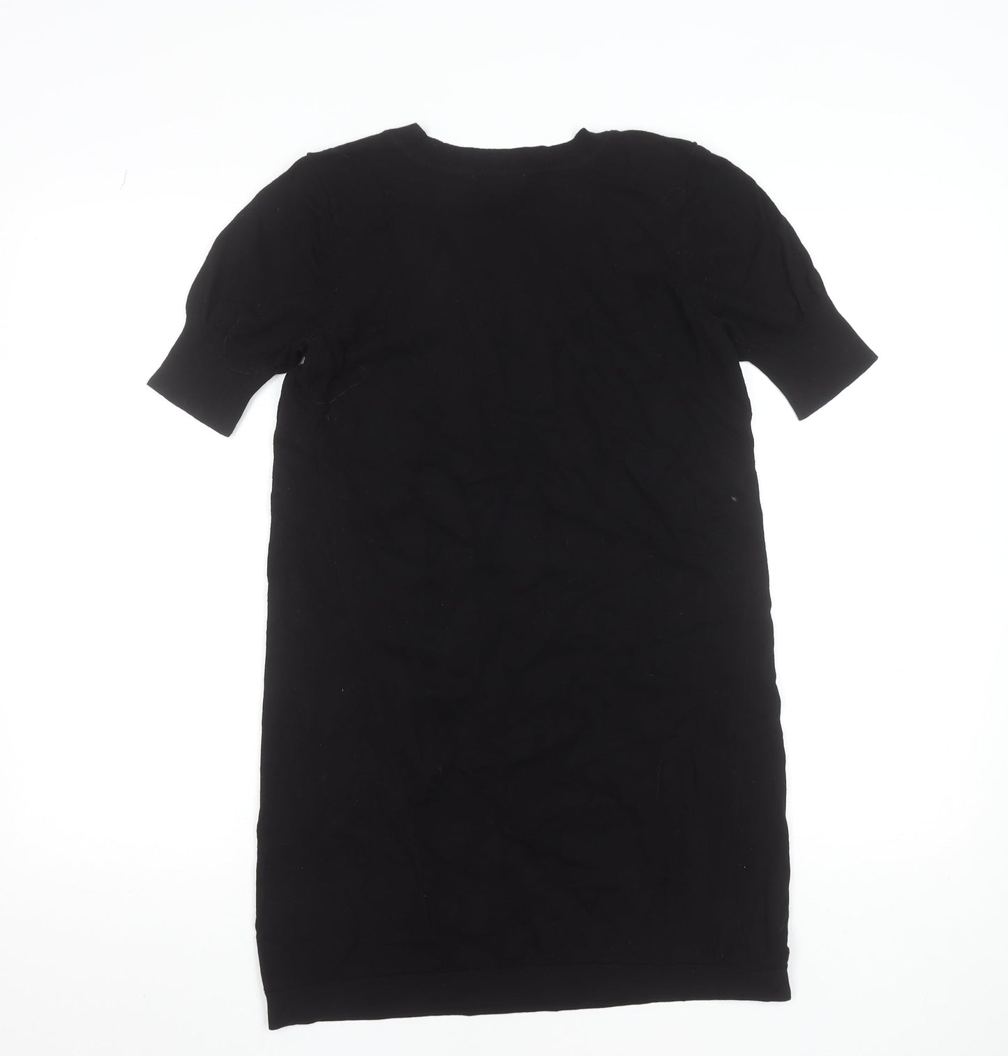 DKNY Jeans Women’s Black Short Sleeve Knit T-Shirt Dress Size S