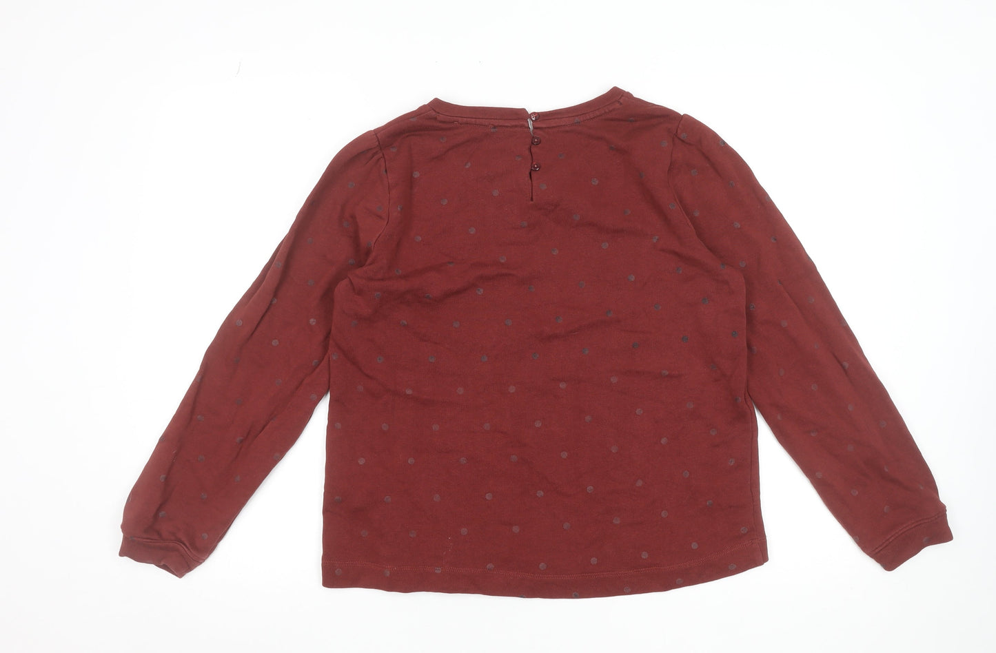 Womens UK Size 10 Fat Face Red Pullover Sweatshirt