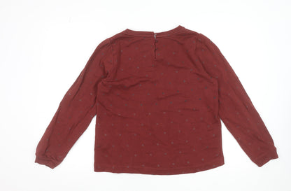 Womens UK Size 10 Fat Face Red Pullover Sweatshirt