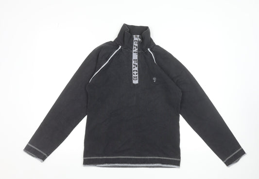 Womens UK Size 8 Fat Face Black Pullover Sweatshirt