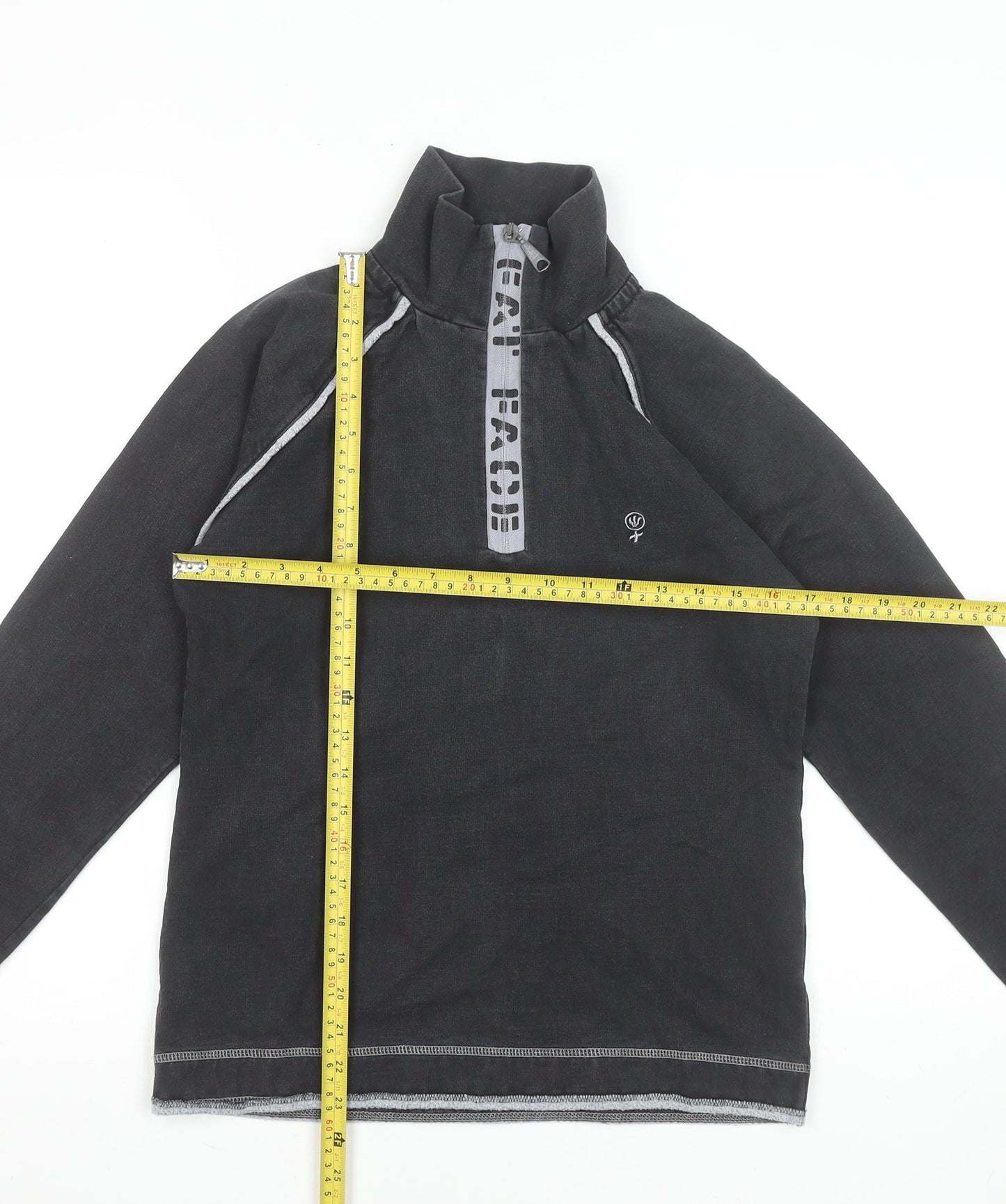 Womens UK Size 8 Fat Face Black Pullover Sweatshirt