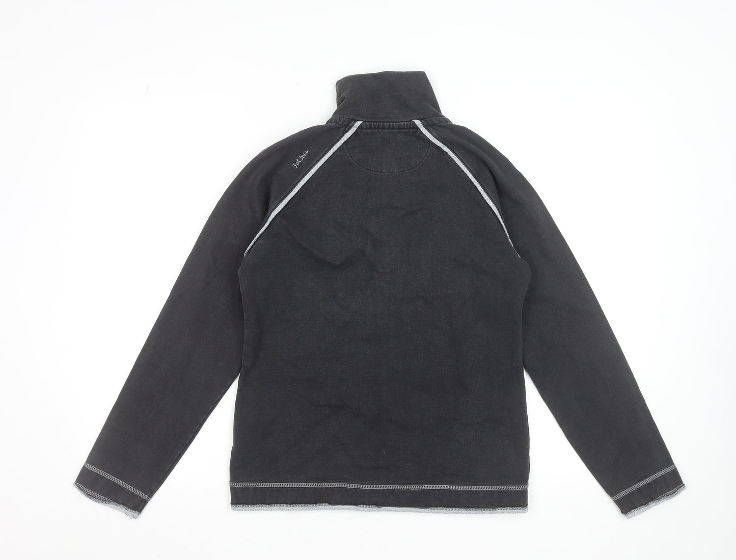 Womens UK Size 8 Fat Face Black Pullover Sweatshirt