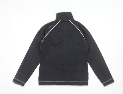 Womens UK Size 8 Fat Face Black Pullover Sweatshirt