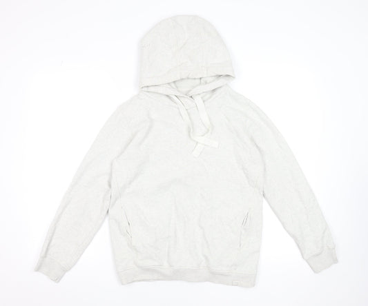 Womens UK Size XS FatFace Grey Pullover Hoodie