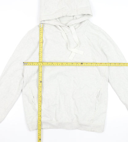 Womens UK Size XS FatFace Grey Pullover Hoodie