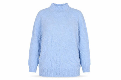 Womens UK Size 24/26 Lands' End Blue Pullover Jumper