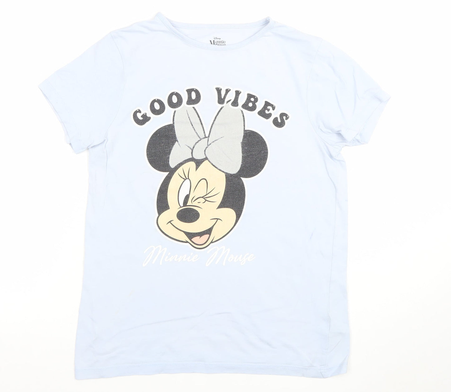 Teens UK Size 11-12Y / 152cm Disney Blue Basic T-Shirt