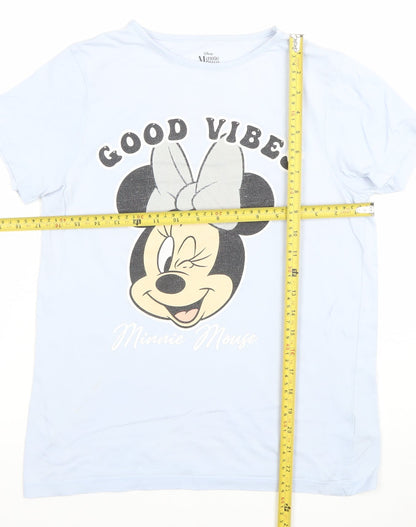 Teens UK Size 11-12Y / 152cm Disney Blue Basic T-Shirt