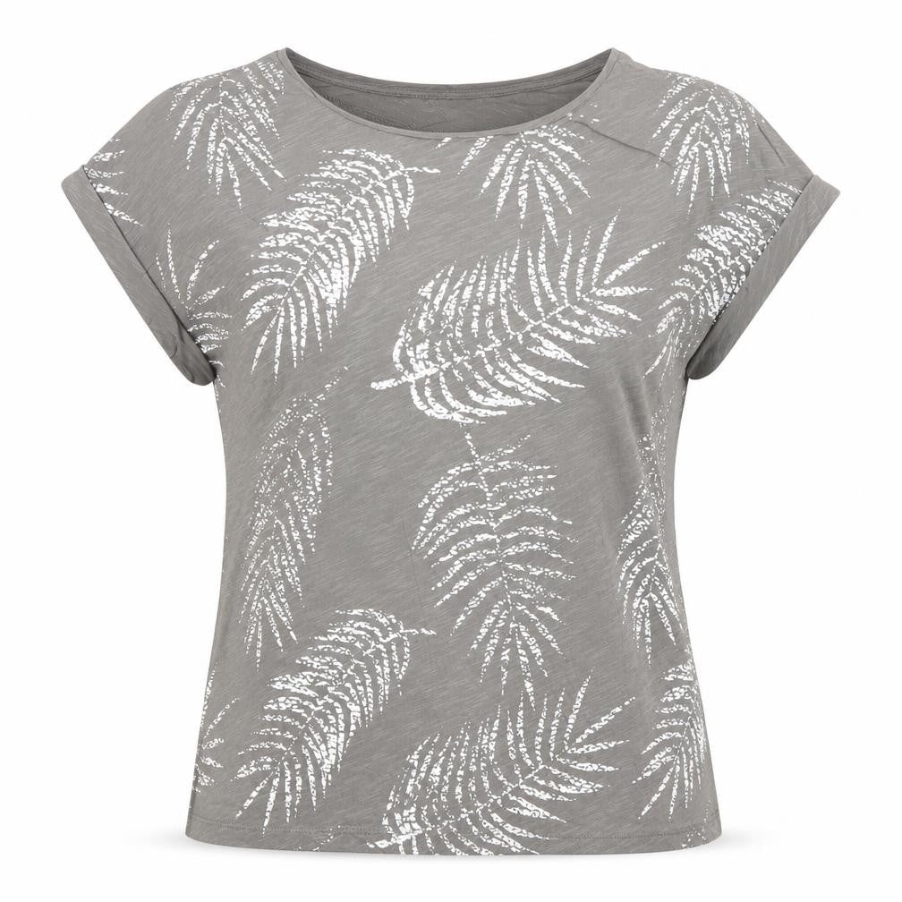 Womens UK Size 14 Phase Eight Grey Basic T-Shirt