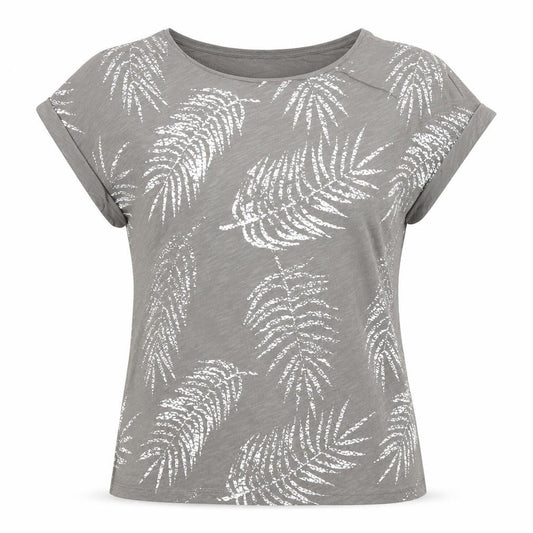 Womens UK Size 14 Phase Eight Grey Basic T-Shirt