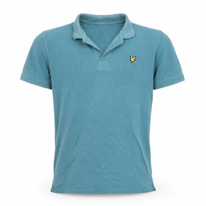 Boys UK Size 12-13 Years Lyle & Scott Blue Basic Polo