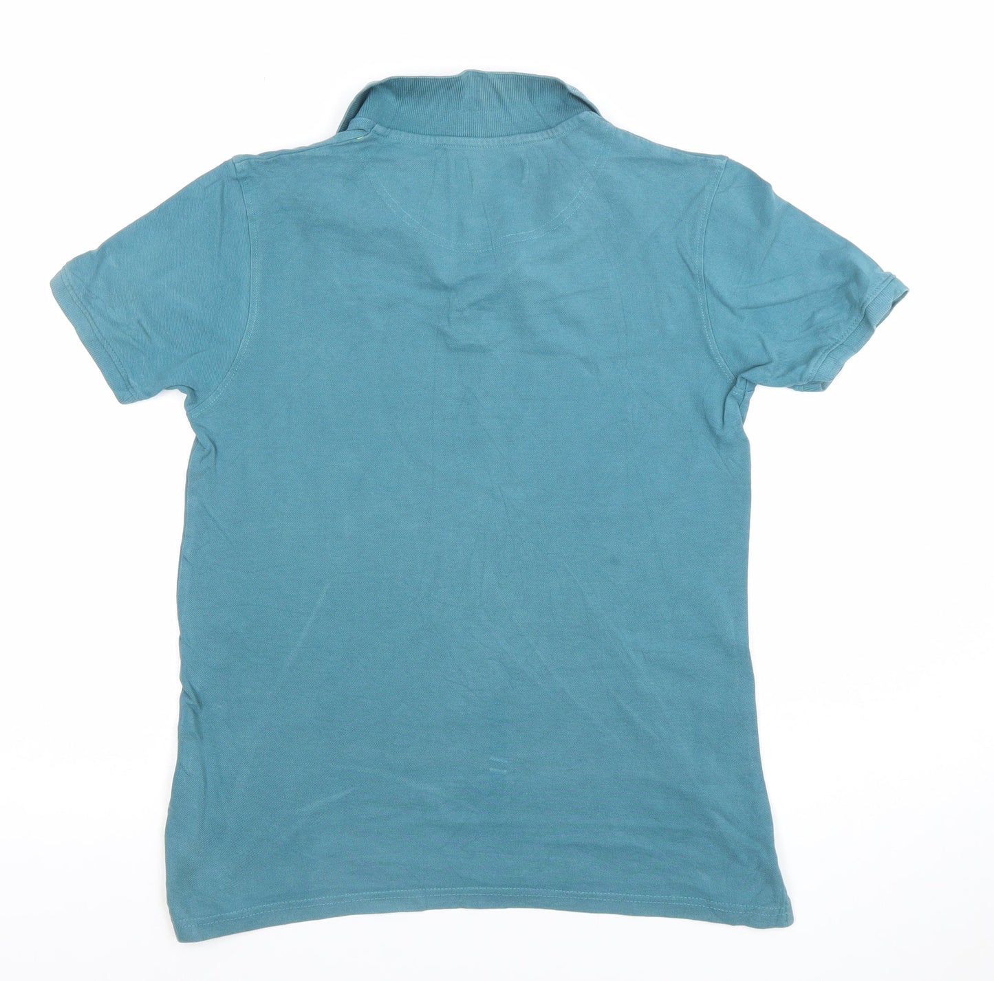 Boys UK Size 12-13 Years Lyle & Scott Blue Basic Polo