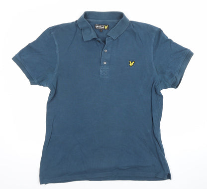 Mens UK Size L Lyle & Scott 100% Cotton Polo Shirt