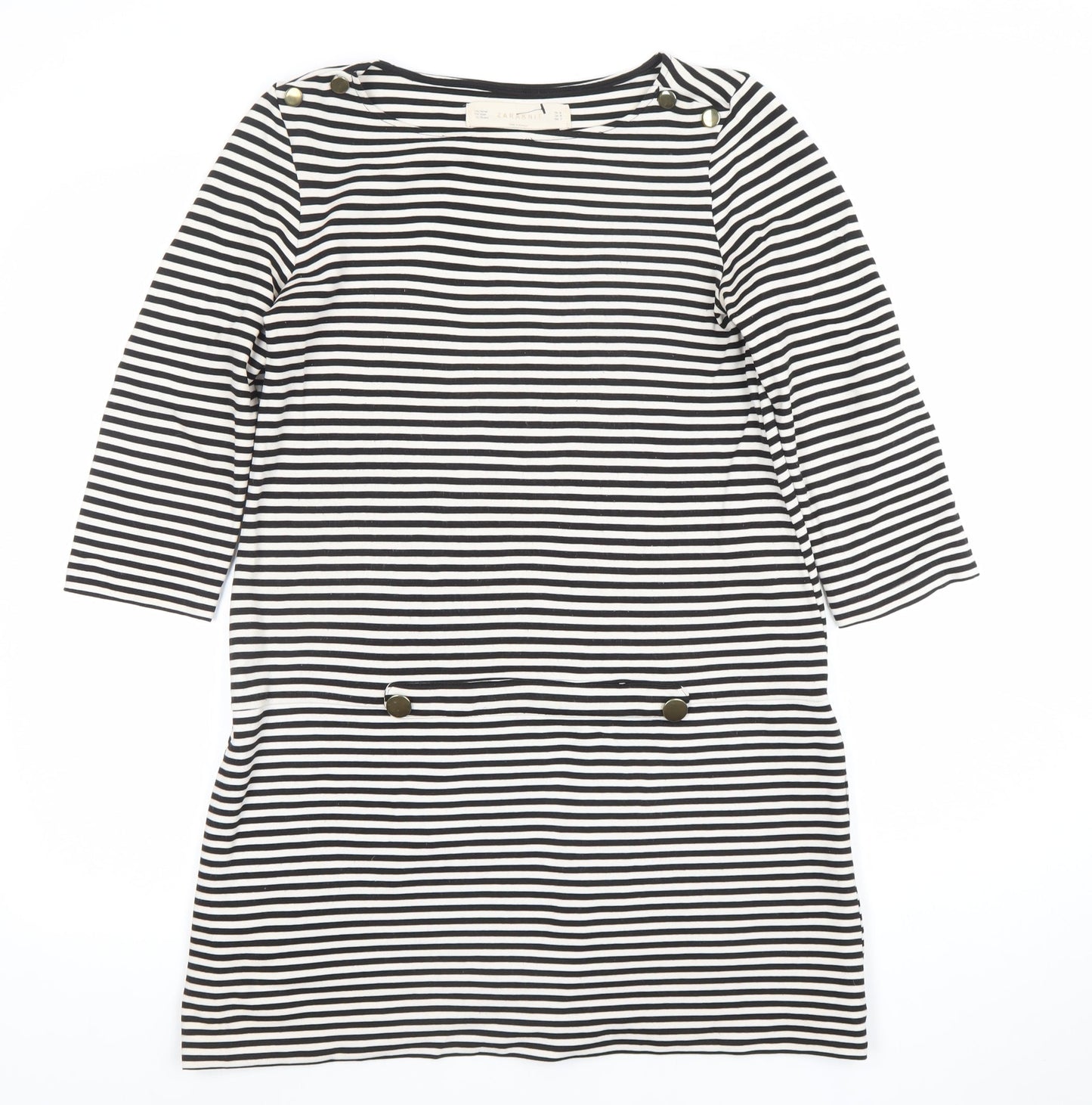 Womens UK Size L Zara Knit Shift Dress
