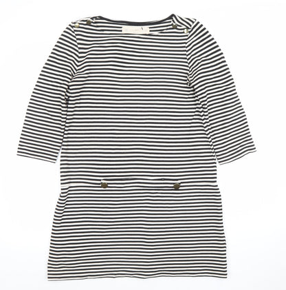 Womens UK Size L Zara Knit Shift Dress