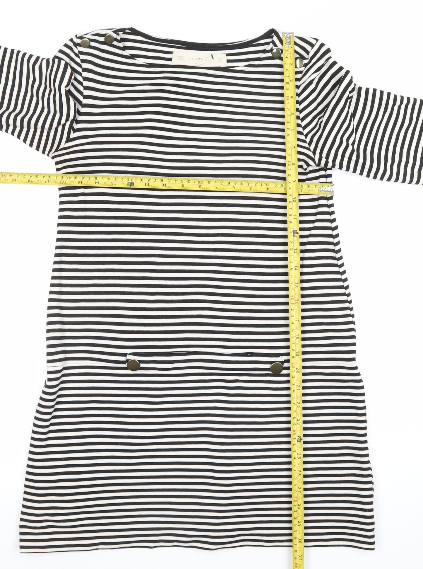 Womens UK Size L Zara Knit Shift Dress