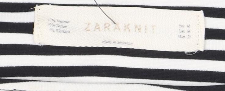 Womens UK Size L Zara Knit Shift Dress
