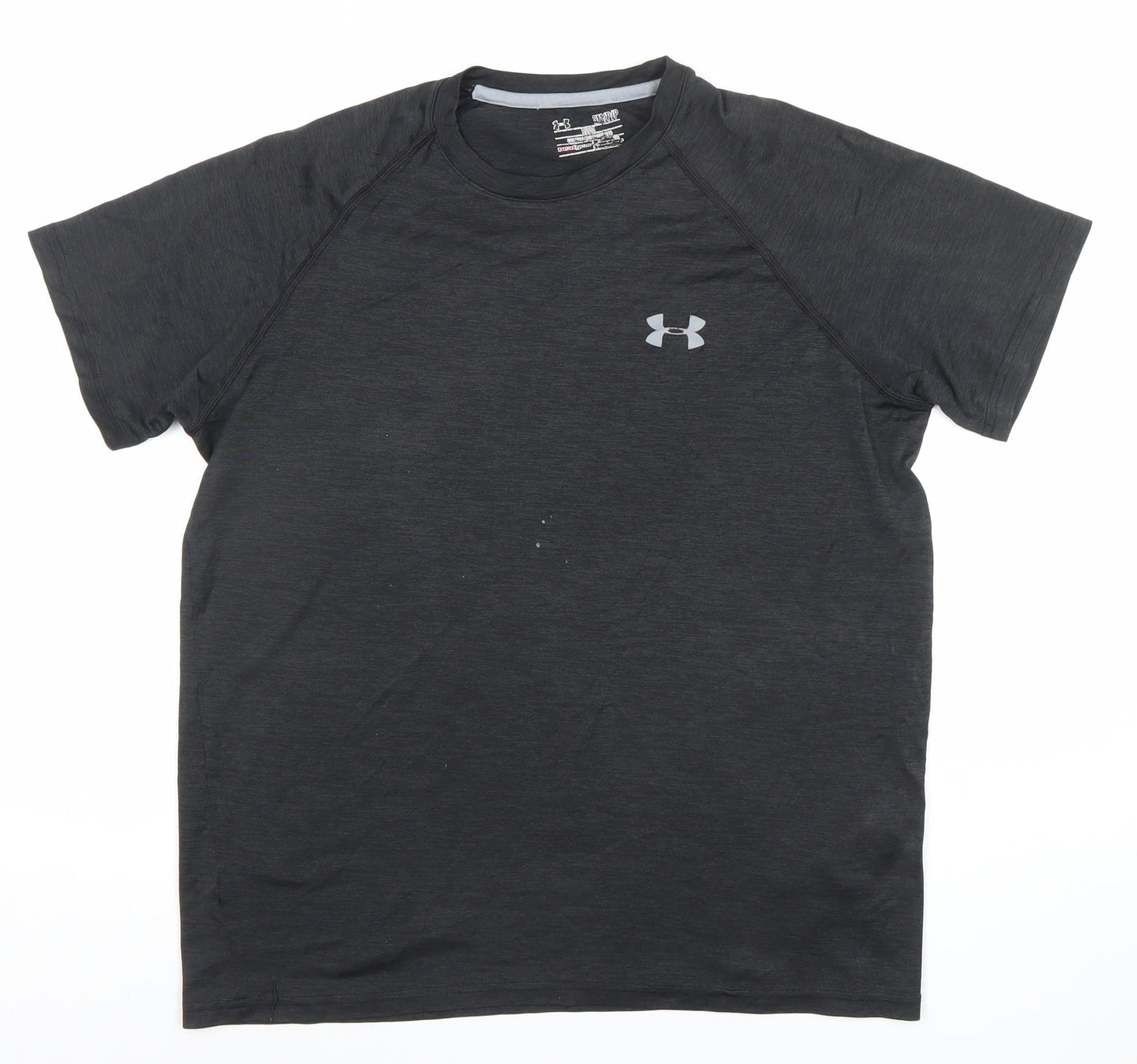 Under Armour Mens Black Medium HeatGear T-Shirt Active Gym Top