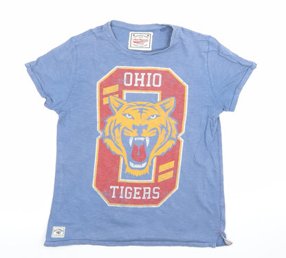 Boys UK Size 10 Years NEXT Blue Basic T-Shirt