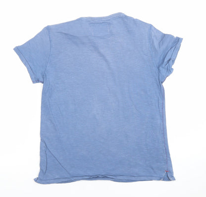 Boys UK Size 10 Years NEXT Blue Basic T-Shirt