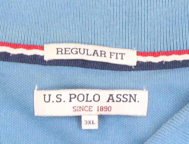 Mens UK Size 3XL U.S. Polo Assn. Cotton Polo Shirt