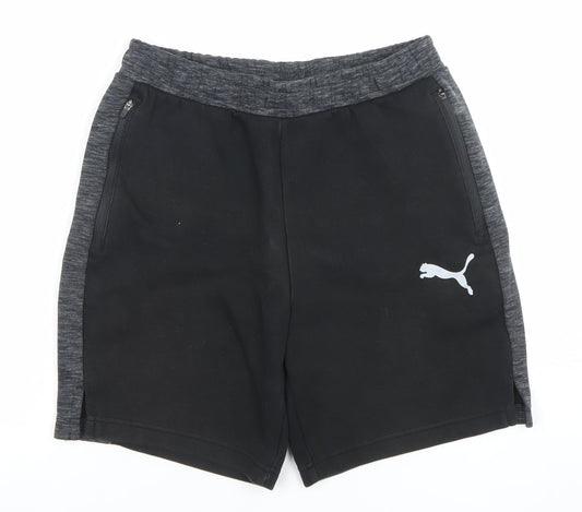 Mens UK Size S PUMA Regular Fit Athletic Shorts