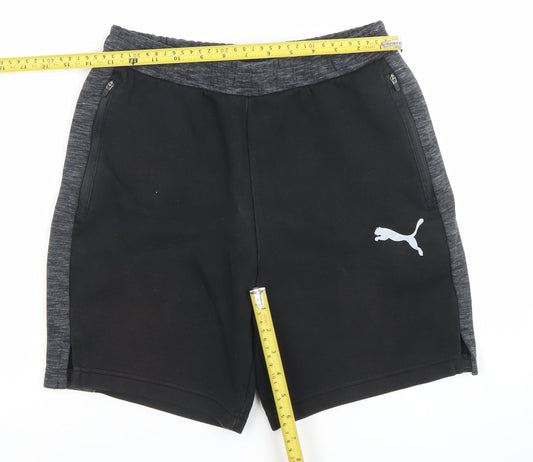 Mens UK Size S PUMA Regular Fit Athletic Shorts