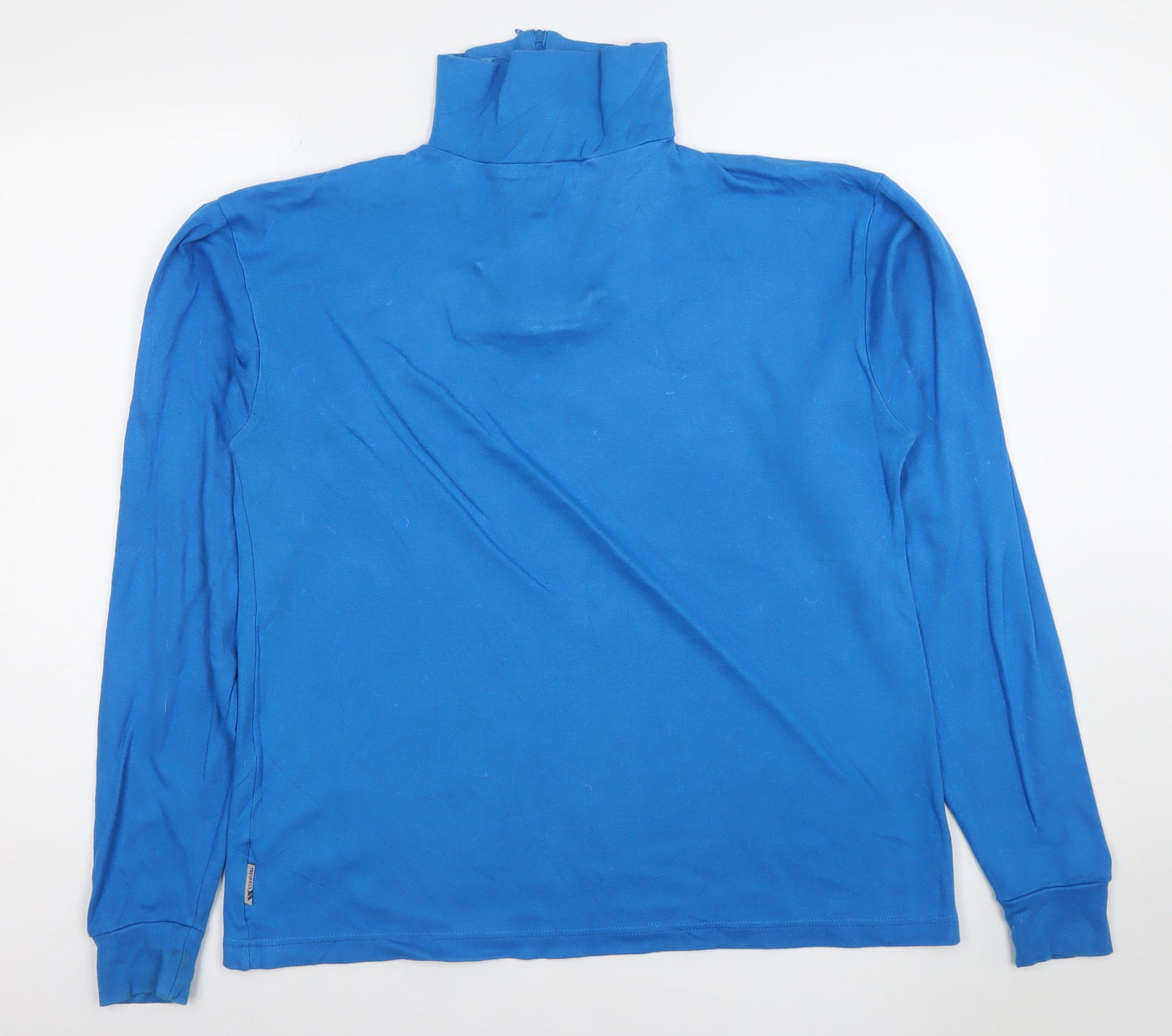 Mens UK Size L Trespass Blue Full Zip Sweatshirt