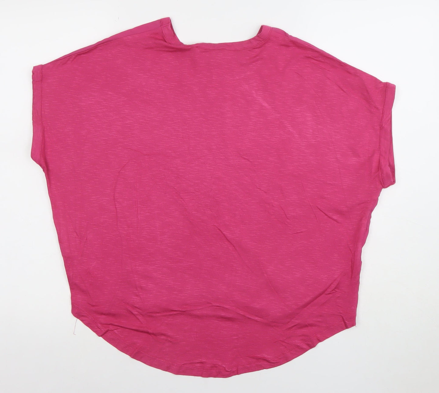 Womens UK Size 6 NEXT Pink Basic Blouse