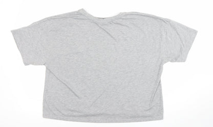 Womens UK Size XL Disney Pixar Grey Basic T-Shirt