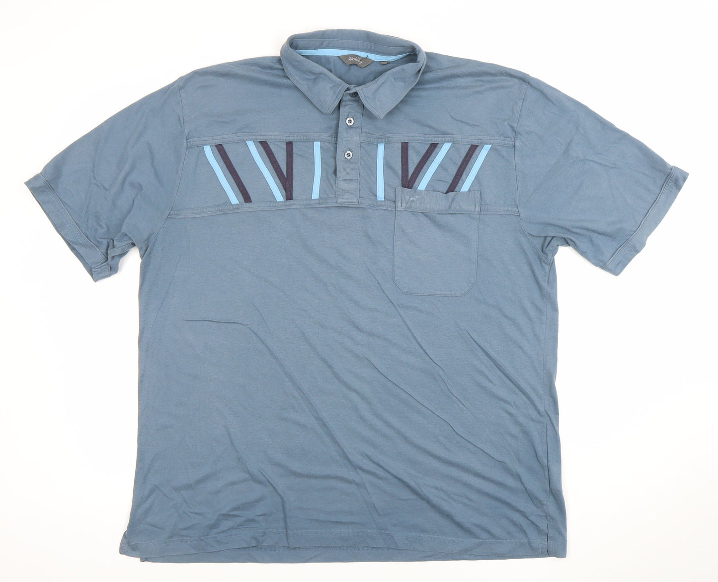Mens UK Size 2XL Wolsey Cotton Blend Polo Shirt