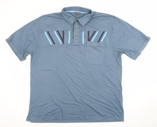 Mens UK Size 2XL Wolsey Cotton Blend Polo Shirt