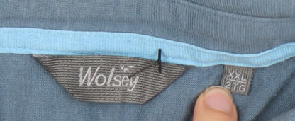 Mens UK Size 2XL Wolsey Cotton Blend Polo Shirt