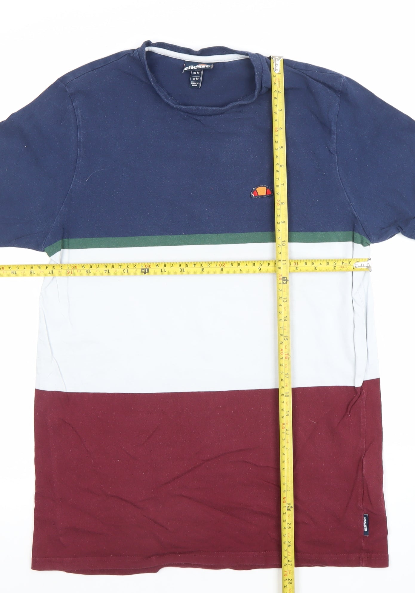 Mens UK Size M ellesse Multicoloured  T-Shirt