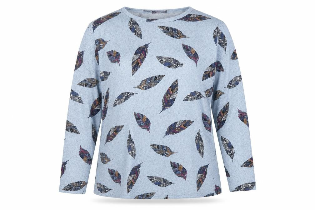 Womens UK Size 3XL Kite Dope Blue Basic T-Shirt