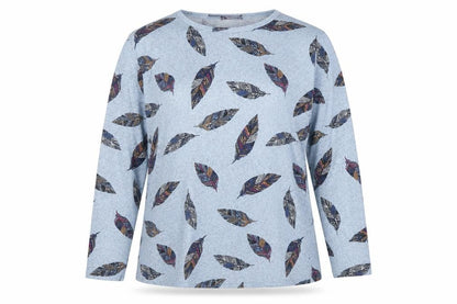 Womens UK Size 3XL Kite Dope Blue Basic T-Shirt