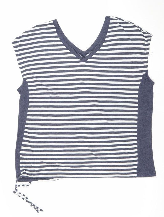 Womens UK Size 16 NEXT Blue Basic T-Shirt