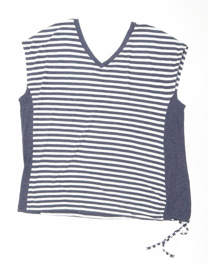 Womens UK Size 16 NEXT Blue Basic T-Shirt