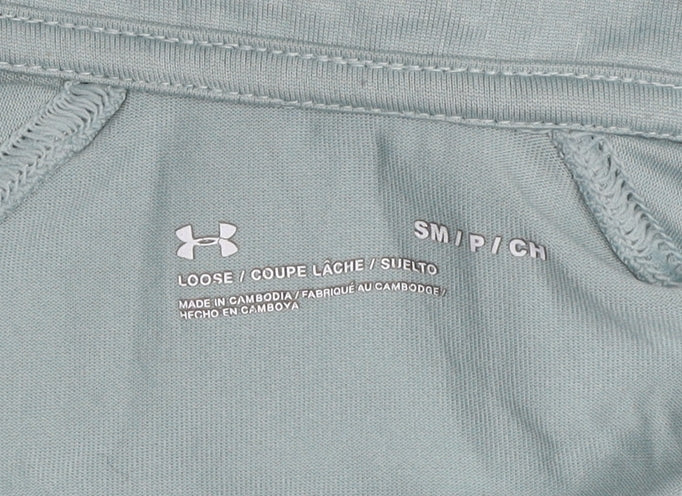Womens UK Size S Under armour Blue Pullover Sweatshirt