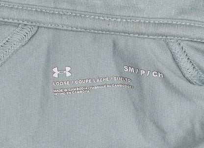 Womens UK Size S Under armour Blue Pullover Sweatshirt