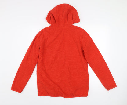 Dunnes Stores Men's Red Full Zip Hooded Activewear Jacket XS