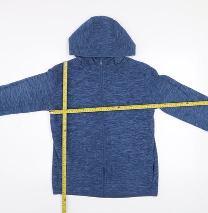 Dunnes Stores Men's Blue XS Full Zip Hooded Activewear Jacket