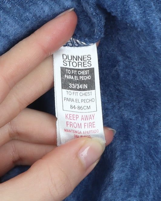 Dunnes Stores Men's Blue XS Full Zip Hooded Activewear Jacket