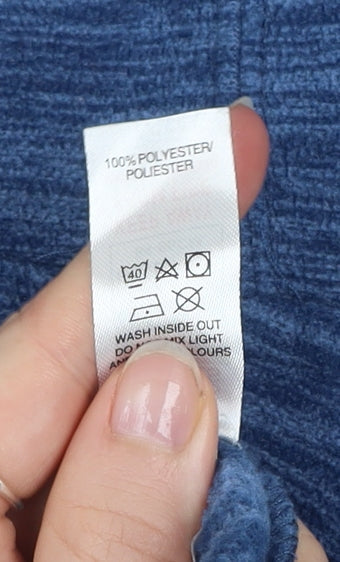 Dunnes Stores Men's Blue XS Full Zip Hooded Activewear Jacket