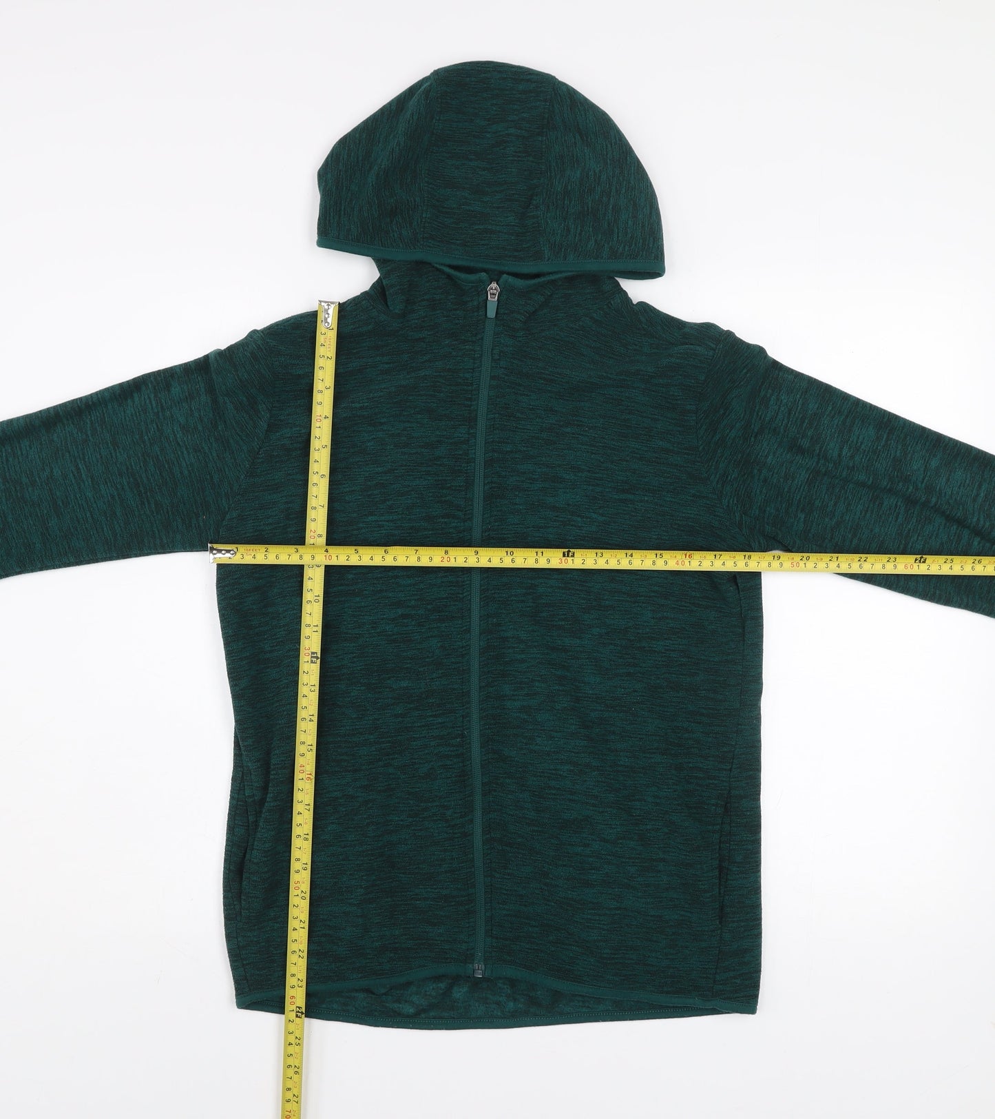 Dunnes Stores Men's Green XS Full Zip Hooded Activewear Jacket