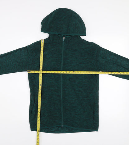 Dunnes Stores Men's Green XS Full Zip Hooded Activewear Jacket