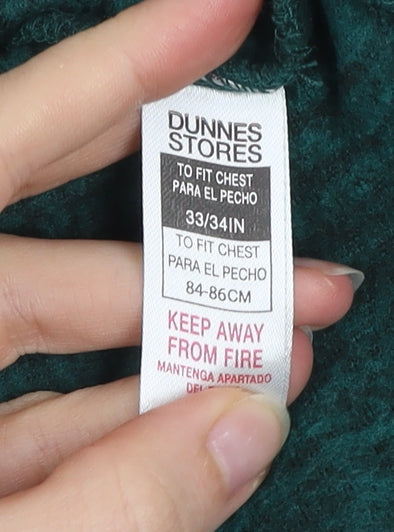 Dunnes Stores Men's Green XS Full Zip Hooded Activewear Jacket