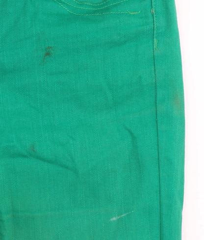 Womens UK Size 10 Dunnes Slim Fit Skinny Green Jeans