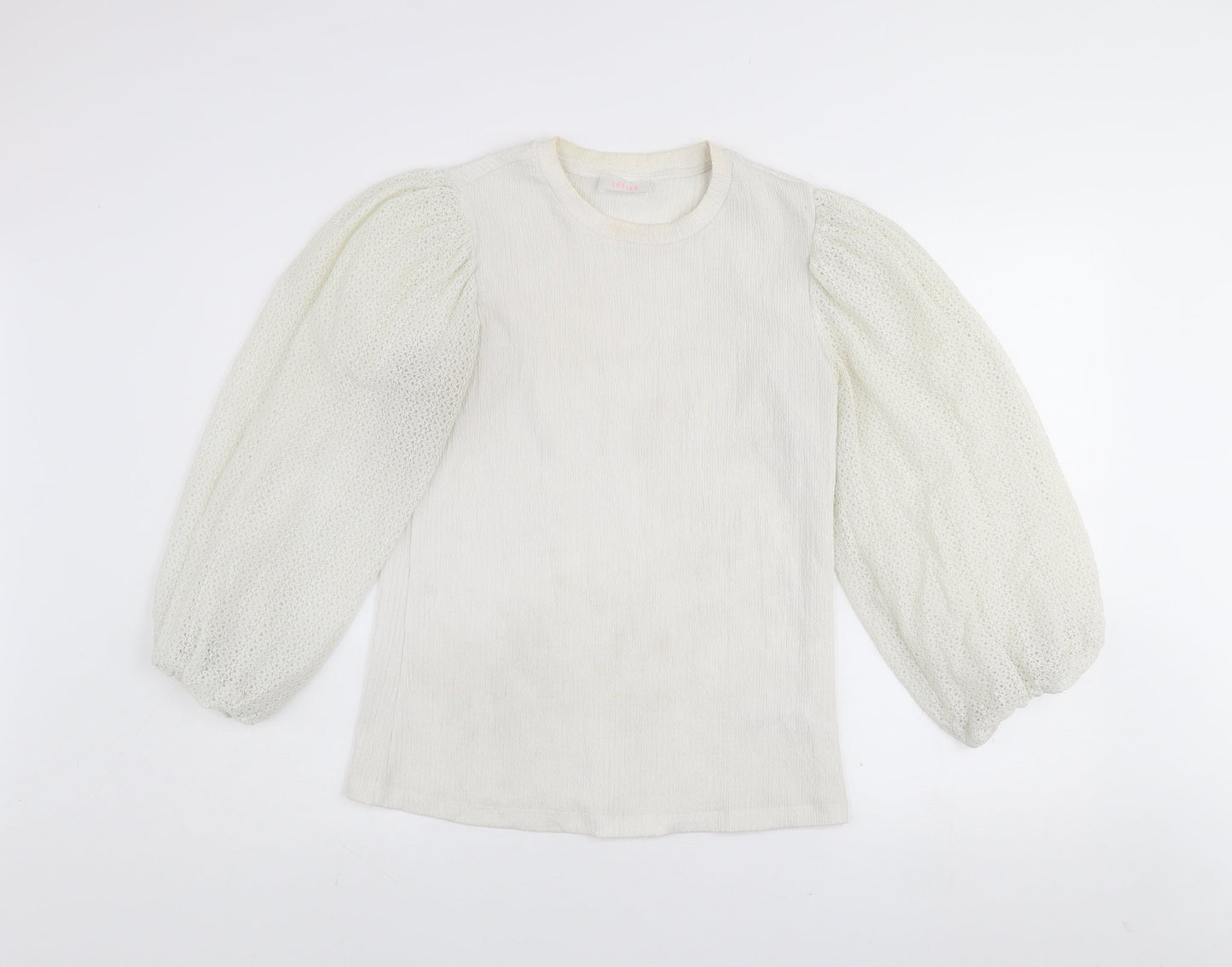 Womens UK Size 14 Savida Ivory Basic Blouse
