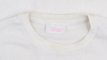 Womens UK Size 14 Savida Ivory Basic Blouse